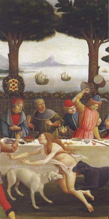 Sandro Botticelli Novella di Nastagio degli Onesti (mk36) China oil painting art